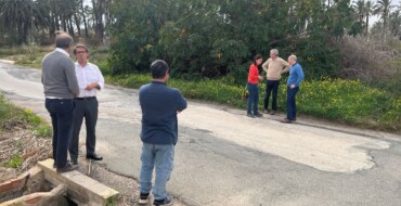 El Ayuntamiento realiza una nueva actuación para paliar los daños de lluvias torrenciales