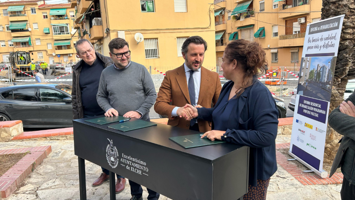 Comienzan las obras de rehabilitación del barrio Porfirio Pascual