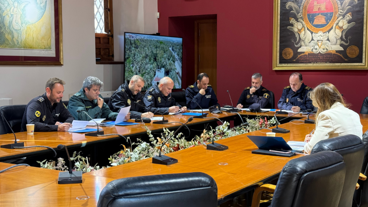 Elx inicia els preparatius d’un operatiu especial de seguretat durant l’Any Jubilar