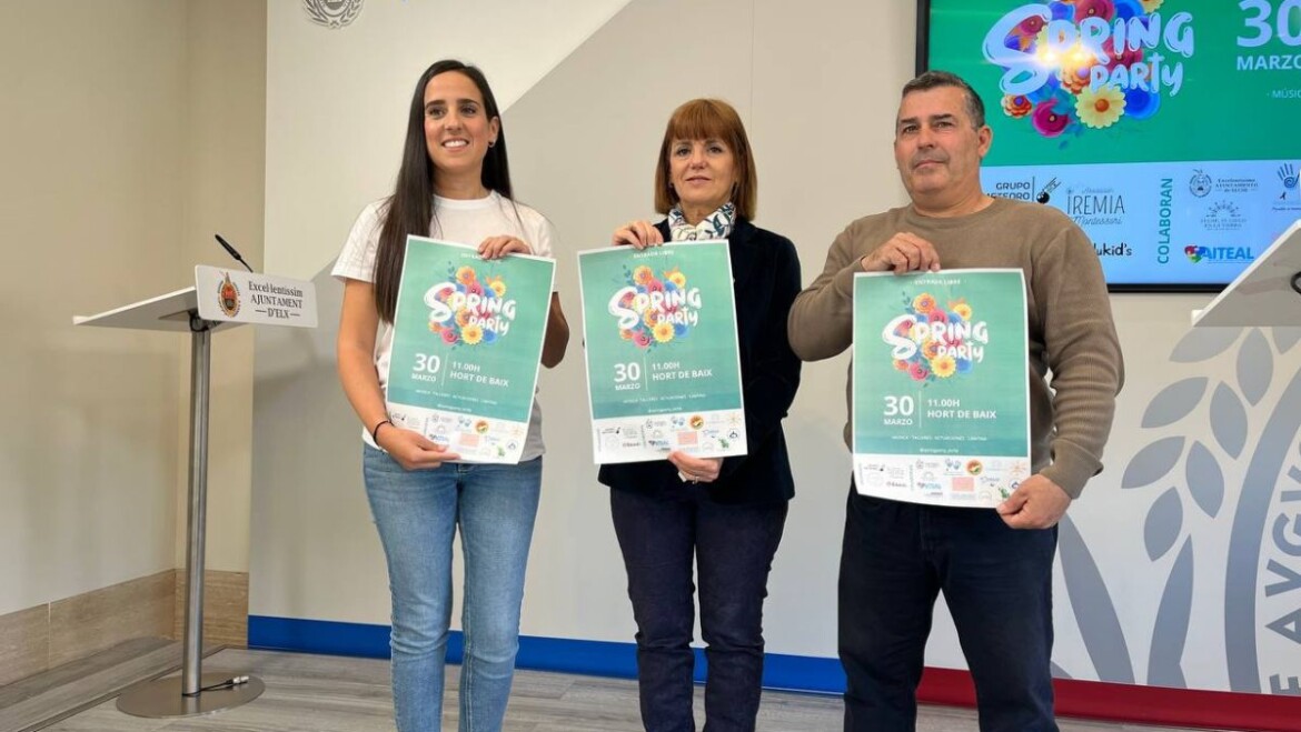 Elx celebra la VII Spring Party el 30 de març