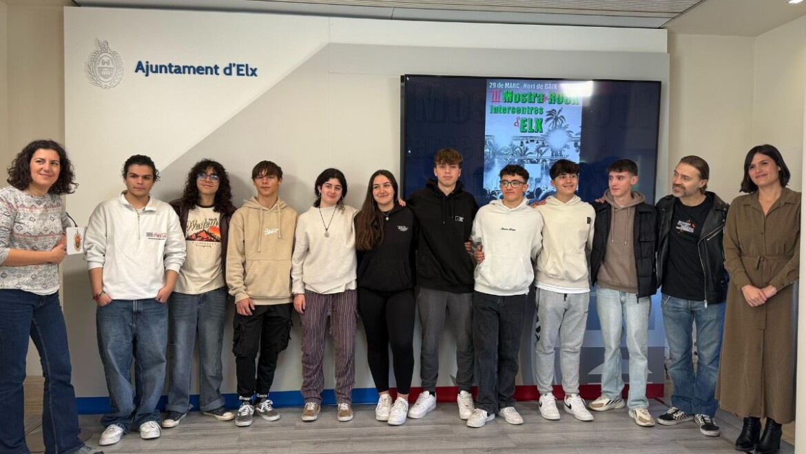 La III Mostra de Rock Intercentres d’Elx torna a l’Hort de Baix amb més de 160 alumnes