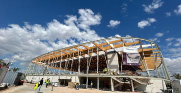 Elche ultima las obras del nuevo pabellón inclusivo en la zona de L’Aljub
