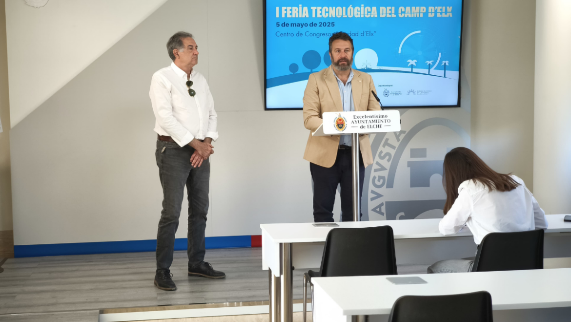 El Ayuntamiento presenta la I Feria Tecnológica del Camp d’Elx