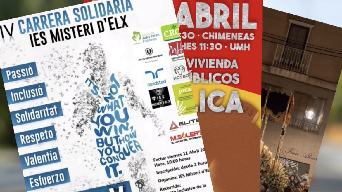 Eventos con cortes de calle o limitación de estacionamiento previstos del 11 al 17 de abril