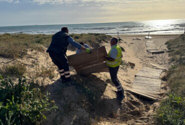 Comienza la adecuación de playas para Semana Santa
