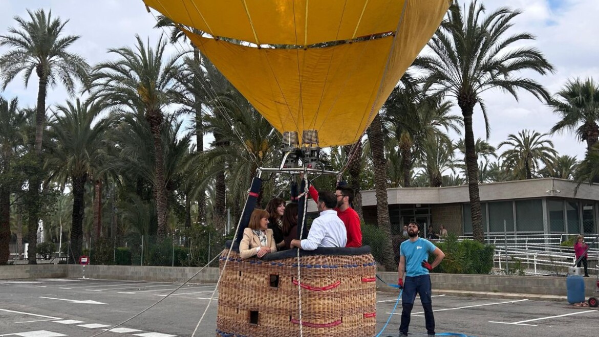 Elche ofrece subidas en globo con motivo del Año Jubilar