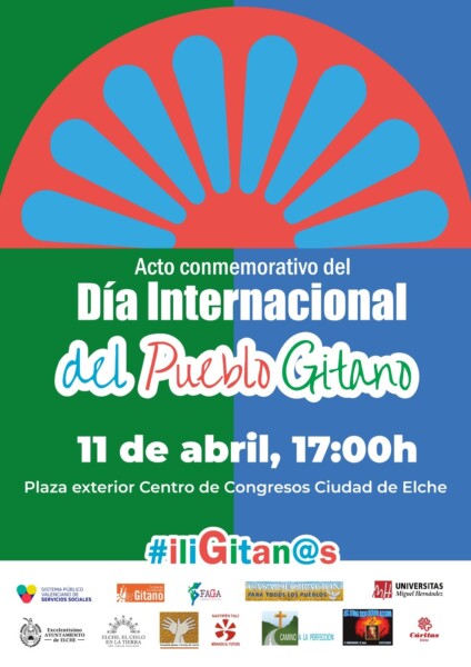cartel Día Internacional del Pueblo Gitano