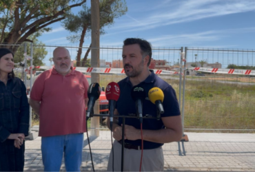 Comienzan los trabajos de adecuación de la parcela anexa para ampliar el patio del Rodolfo Tomás Samper