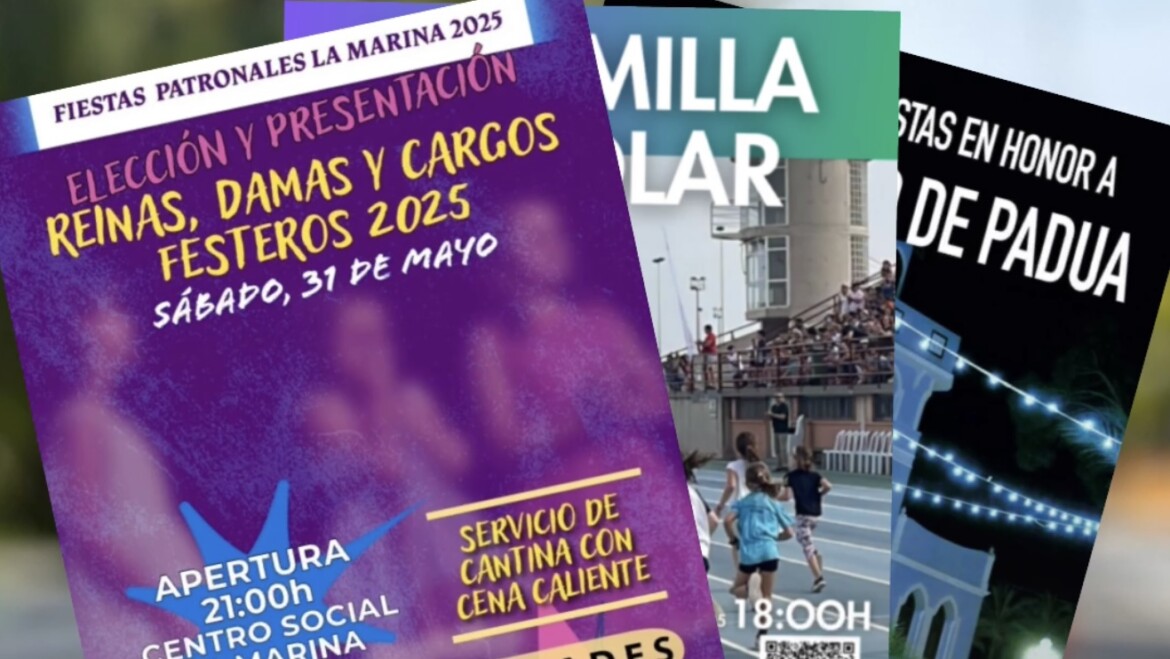 Eventos con cortes de calle o limitación de estacionamiento previstos del 30 mayo al 5 de junio