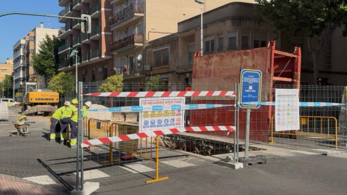 Comienza la última fase de renovación del alcantarillado de la calle Antonio Machado