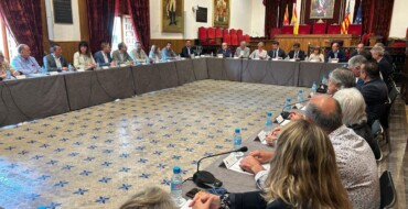 Unidad de la Mesa Local del Agua para exigir el mantenimiento de las reglas del trasvase Tajo-Segura