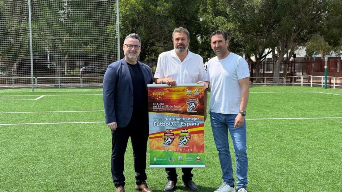 Elche acoge el torneo nacional de fútbol 7 senior del 20 al 22 de junio