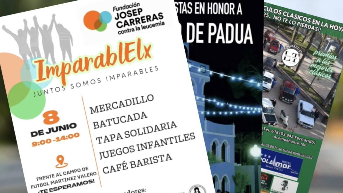Eventos con cortes de calle o limitación de estacionamiento previstos del 6 al 12 de junio