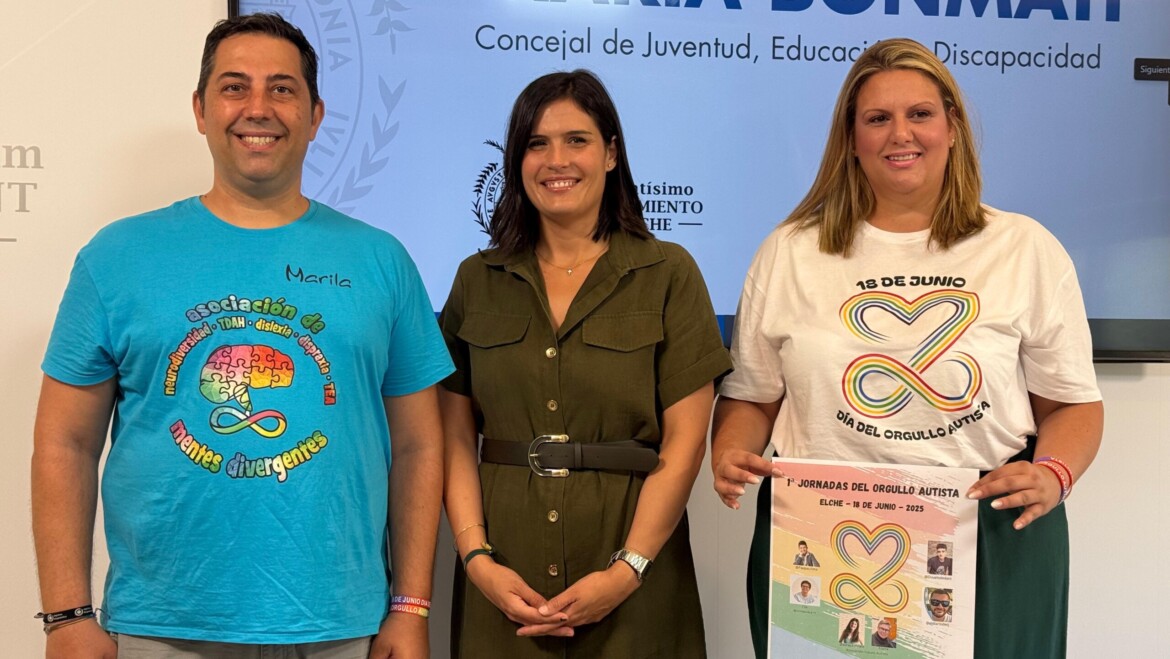Elche celebra la I Jornada del Orgullo Autista el 18 de junio