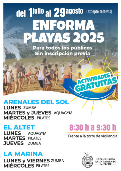 enforma playa 2025 CAS