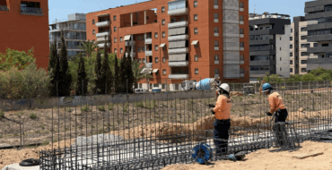 Avancen a bon ritme les obres de la nova passarel·la d’Altabix