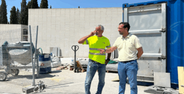 Avanzan las obras de construcción de 382 nuevos nichos en el cementerio de San Agatángelo