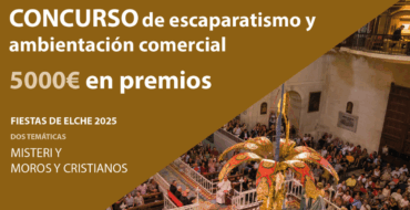 Abierto el plazo para el Concurso de Escaparatismo de las Fiestas de Elche 2025