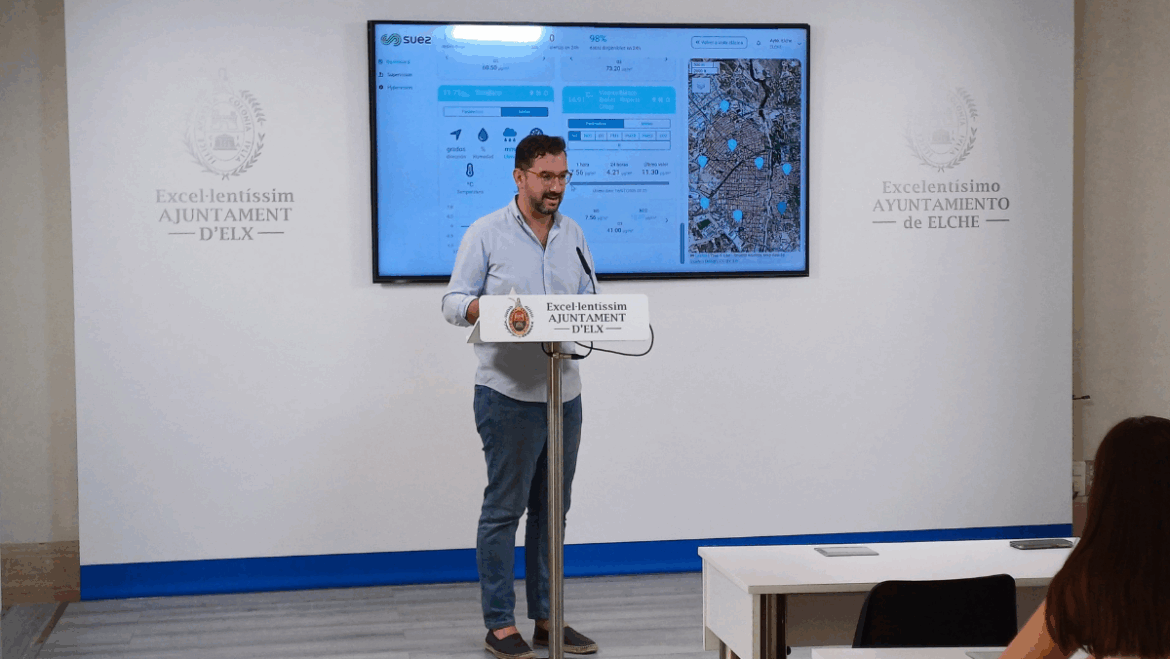 Elche cuenta con 12 nuevos sensores que medirán la calidad del aire y la acústica
