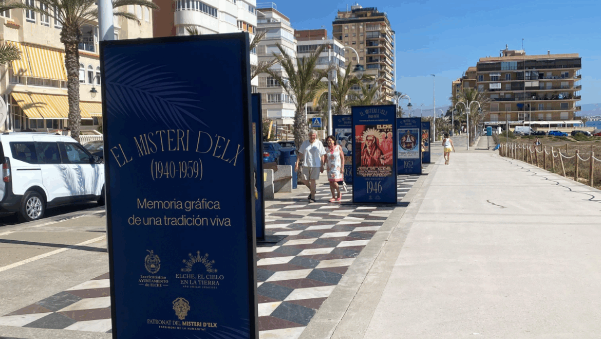 L’Ajuntament inaugura una exposició sobre la cartelleria del Misteri d’Elx