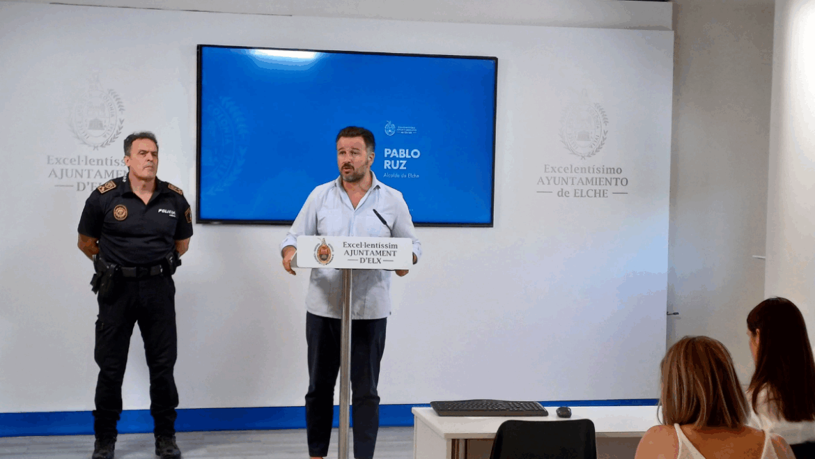 Elche plantea el refuerzo policial en Carrús frente a la delincuencia reincidente