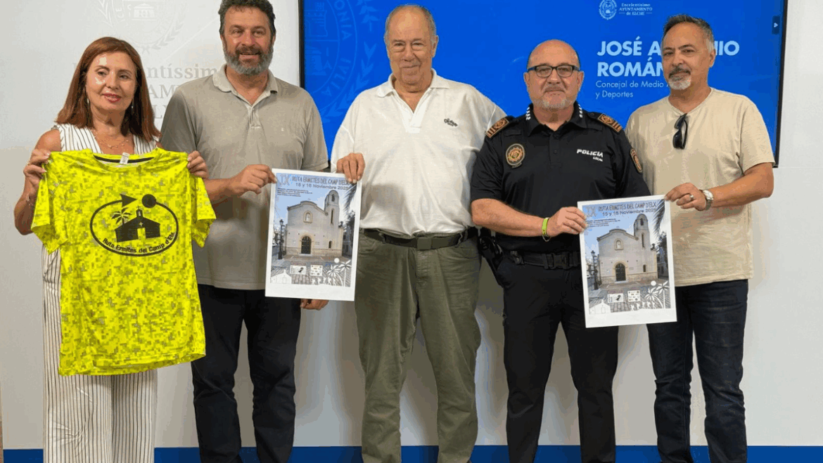 Elche celebra la IX edición de la Ruta de las Ermitas del Camp d’Elx el 15 y 16 de noviembre