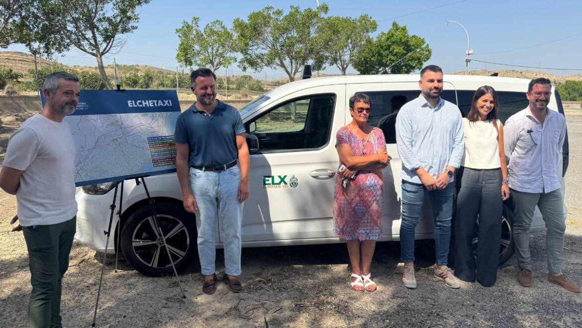 El servicio municipal de Elche Taxi a pedanías restablece su actividad