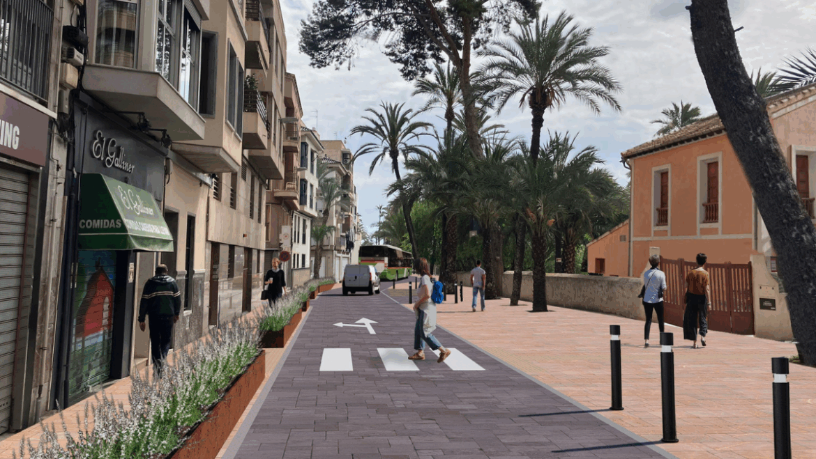 Luz verde al proyecto de reurbanización de la calle Porta de la Morera y su entorno