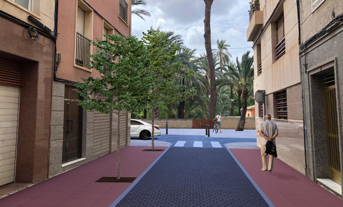 Reurbanización calle Puerta de la Morera