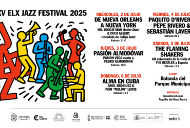 Vuelve el Elx Jazz Festival en su XV edición del 2 al 6 de julio