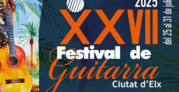 El XXVII Festival de Guitarra Ciutat d’Elx comença este divendres amb concerts, concursos i homenatges