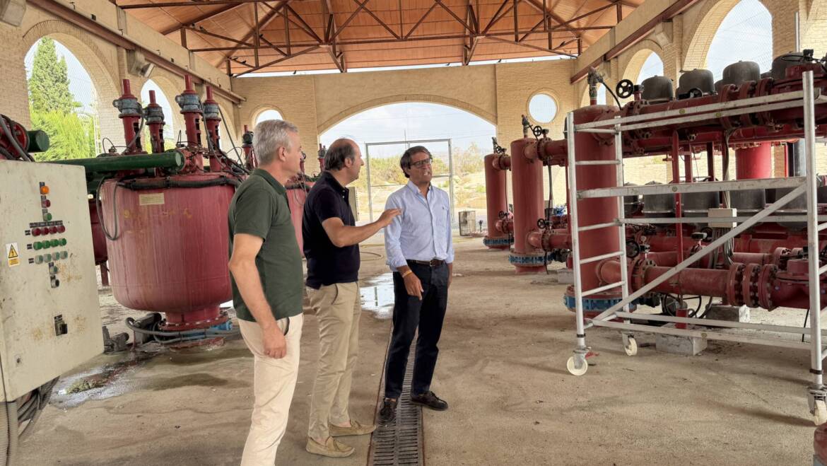 Elche continúa con el proyecto de modernización de infraestructuras hídricas