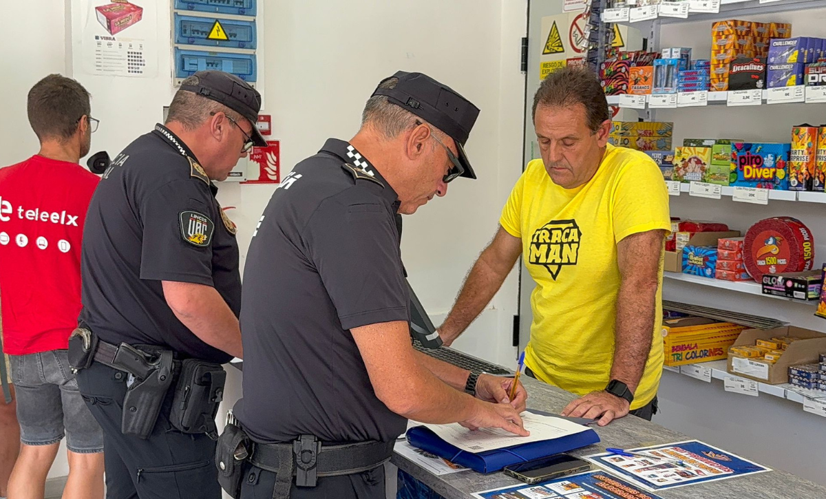 Inspección pirotécnia 2025