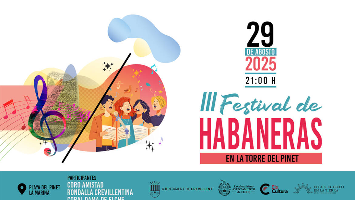 La playa del Pinet acoge el III Festival de Habaneras el próximo 29 de agosto