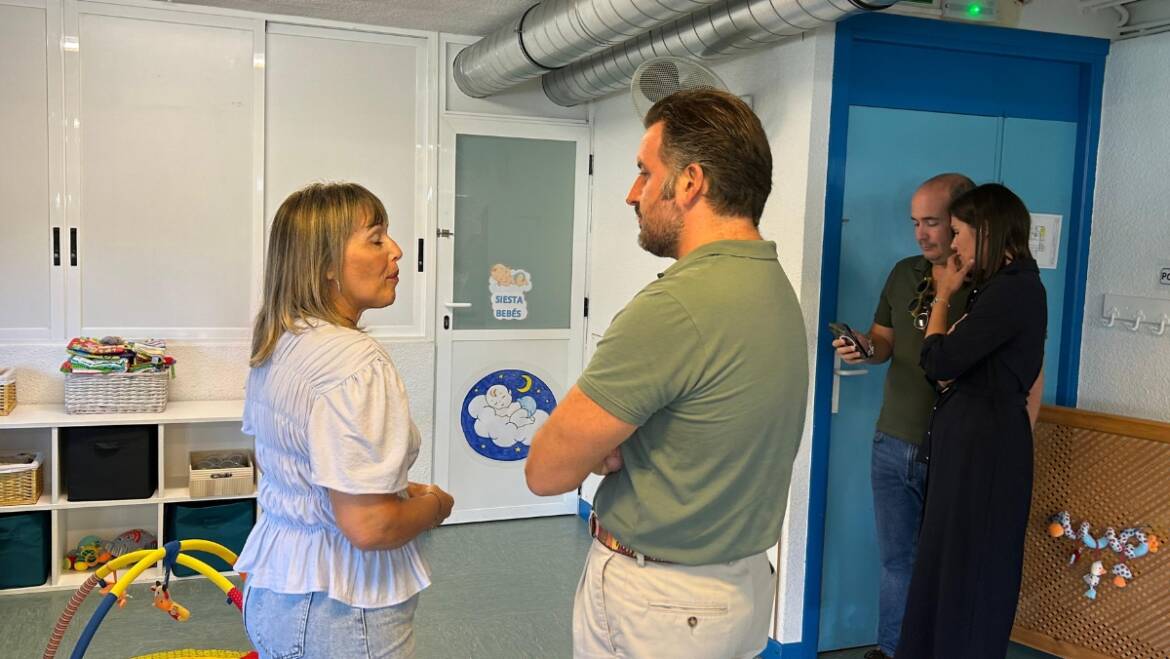 El Ayuntamiento ultima la instalación de la climatización en las 5 escuelas infantiles municipales