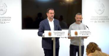 Elche adjudica 1’6 millones de euros para el asfaltado y arreglo de aceras en el municipio