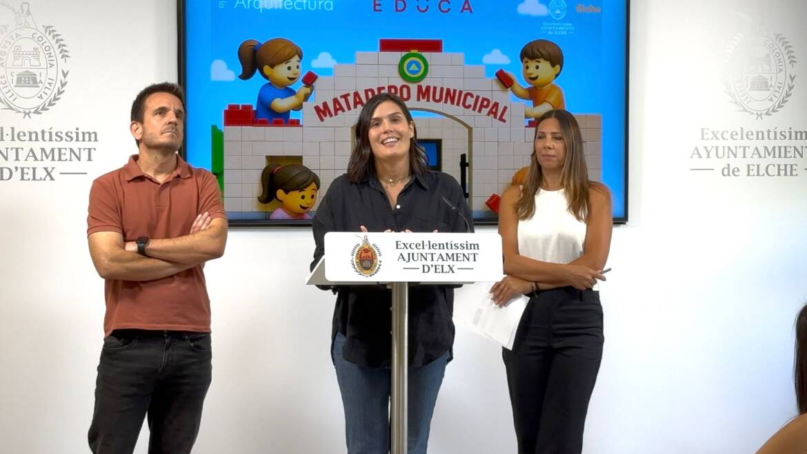 El Centro Cultural L’Escorxador acoge el taller “Elche en piezas” por la Semana de la Arquitectura