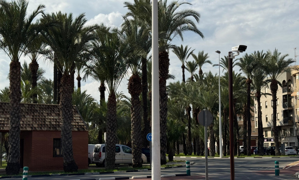 El proyecto Vive Elche avanza con la instalación de cámaras para la monitorización del tráfico (4)