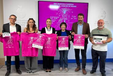 Elche acoge el 23 de noviembre la XXI Carrera y Marcha contra el Cáncer de Mama de AMACMEC