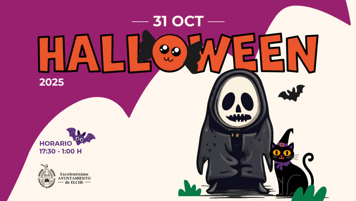 Halloween llega a Elche el próximo 31 de octubre con actividades para todas las edades