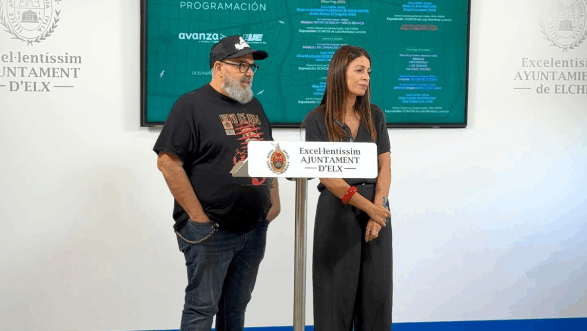 Llega a Elche ‘Ciudad Oasis’, la programación cultural complementaria al Oasis Music Fest