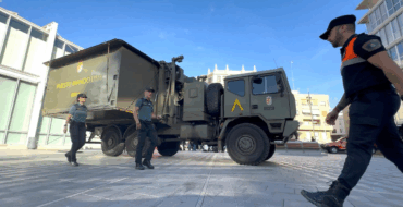 Elche muestra la labor de la Unidad Militar de Emergencias ante cualquier actuación o catástrofe