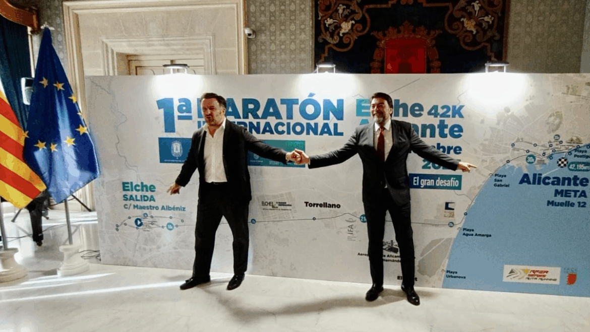 Llega la I Maratón Elche-Alicante el próximo domingo con más de 4.000 corredores