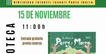 Presentación de libro infantil y taller familiar en la Biblioteca Pedro Ibarra