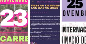 Eventos con cortes de calle o limitación de estacionamiento previstos del 22 al 25 noviembre