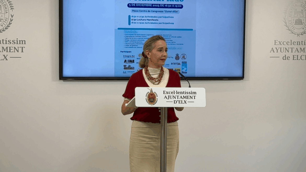 Elche acoge la celebración provincial del Día del Voluntariado