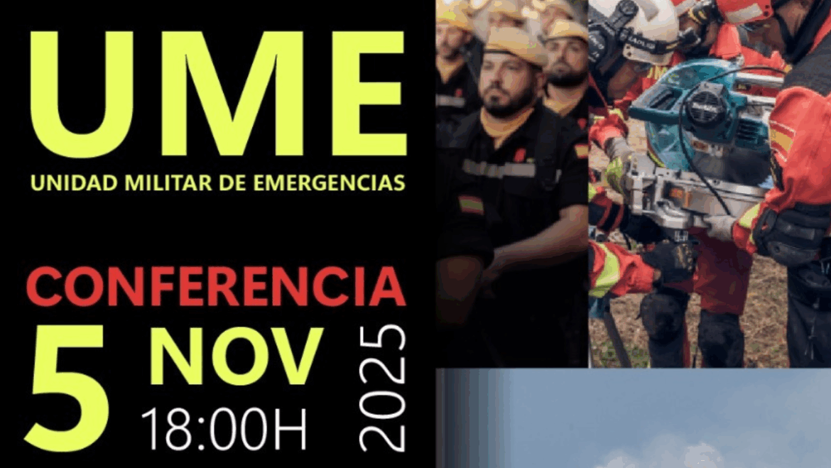 Elx acull una conferència sobre la gestió en catàstrofes a càrrec de la UME