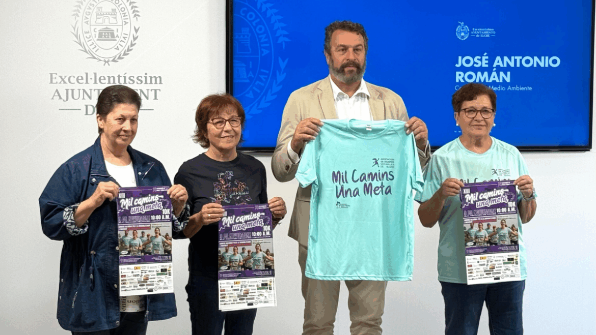 Elche celebra la 13º edición de la carrera “Mil Camins, Una Meta”