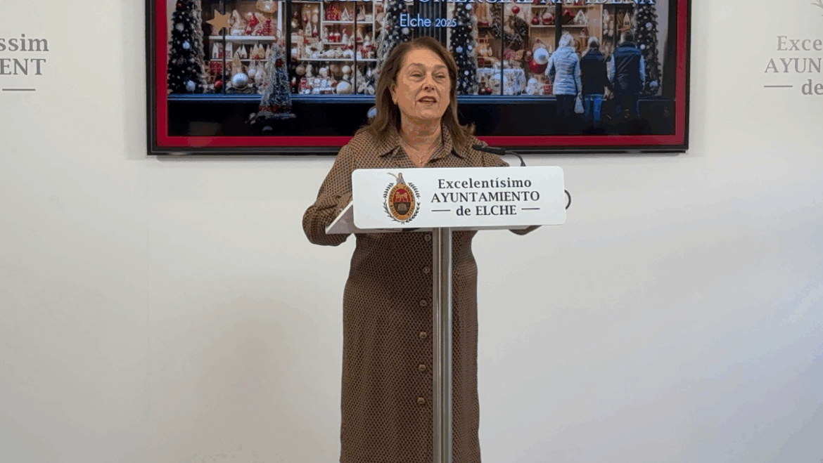 Elx convoca el Concurs d’Aparadorisme i Ambientació Nadalenca amb 10.000 euros en premis