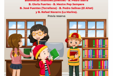 ¿Quieres ser ayudante de biblioteca? Actividad infantil en las bibliotecas municipales